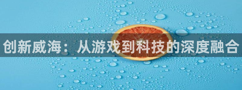 摩根娱乐app下载官网苹果版：创新威海：从游戏到科技的深度融